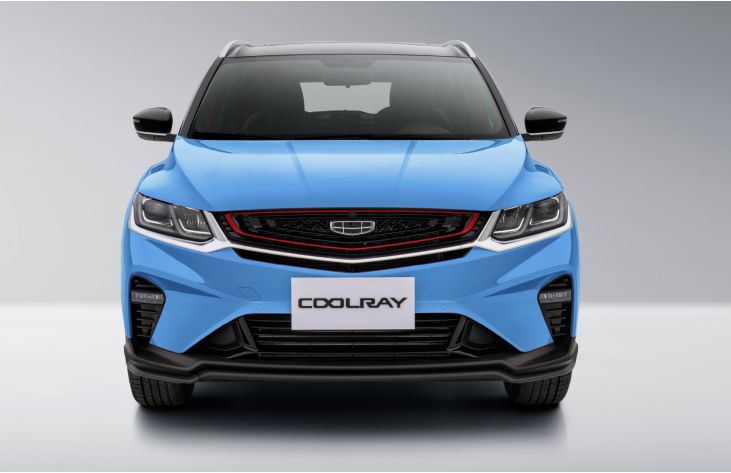 Geely coolray blue